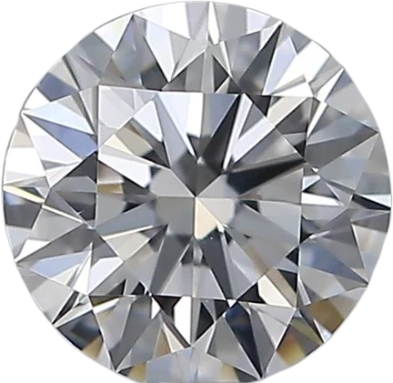 0.56 Carat D VS2 Round Natural Diamond