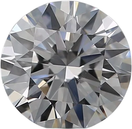 0.56 Carat D VS2 Round Natural Diamond