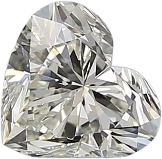 0.7 Carat J VVS1 Heart Natural Diamond