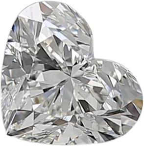 0.72 Carat G VVS2 Heart Natural Diamond