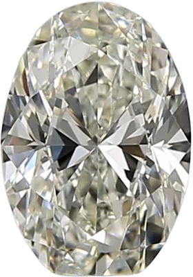 0.9 Carat J VS1 Oval Natural Diamond