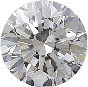 0.9 Carat D VS2 Round Natural Diamond