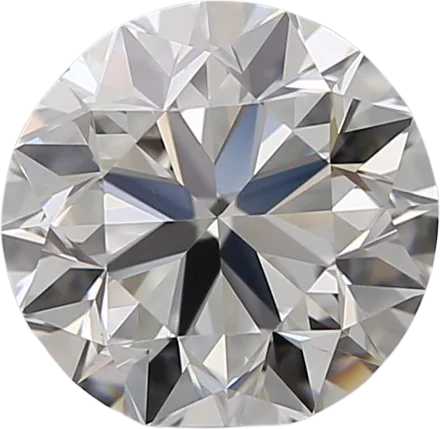 0.9 Carat E VS1 Round Natural Diamond