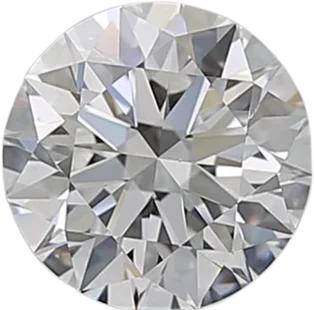 0.9 Carat F VS2 Round Natural Diamond