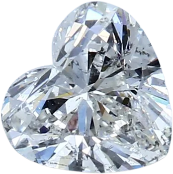 1 Carat G SI2 Heart Natural Diamond