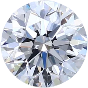 1 Carat E VS1 Round Natural Diamond