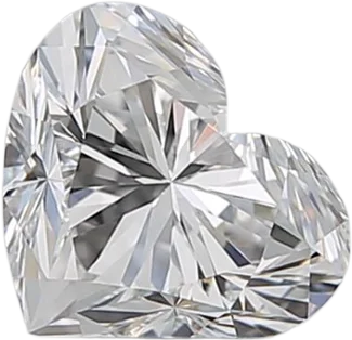 1.01 Carat D VVS1 Heart Natural Diamond