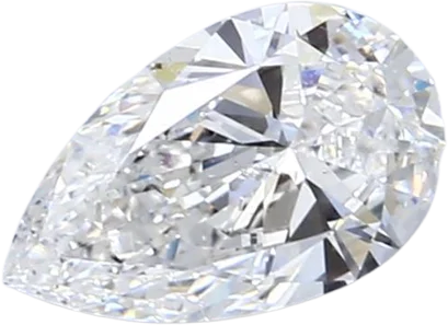 1.01 Carat E SI1 Pear Natural Diamond