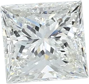 1.01 Carat H SI1 Princess Natural Diamond