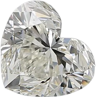 1.02 Carat J SI1 Heart Natural Diamond