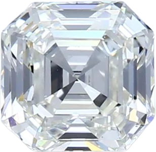 1.04 Carat J VS1 ASSCHER Natural Diamond