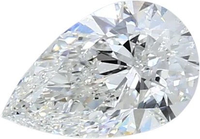 1.04 Carat G SI1 Pear Natural Diamond