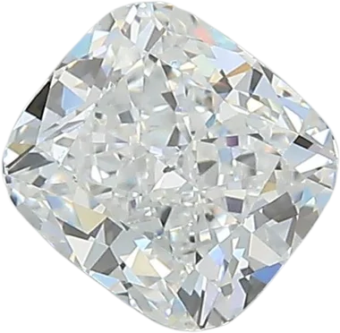 1.05 Carat D VS2 Elongated Cushion Natural Diamond