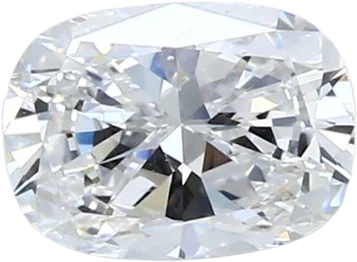 1.06 Carat D SI2 Cushion Natural Diamond