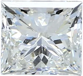 1.09 Carat J SI1 Princess Natural Diamond