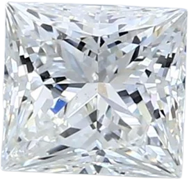 1.14 Carat G SI1 Princess Natural Diamond