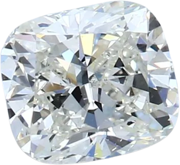 1.21 Carat J SI1 Cushion Natural Diamond