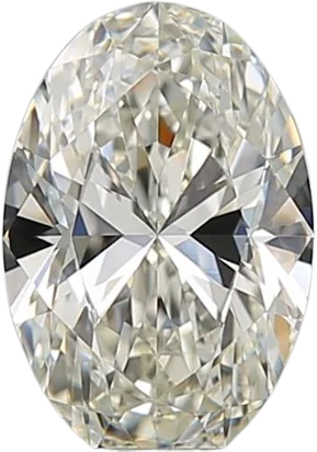 1.21 Carat J VVS2 Oval Natural Diamond