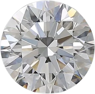 1.41 Carat F VVS2 Round Natural Diamond