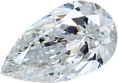 1.5 Carat G SI2 Pear Natural Diamond