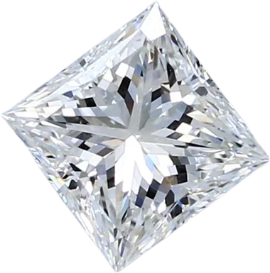 1.51 Carat H VS1 Princess Natural Diamond