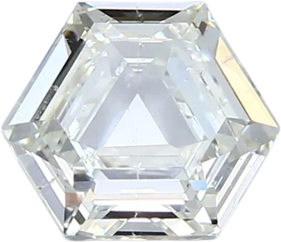 1.52 Carat J SI1 HX Natural Diamond