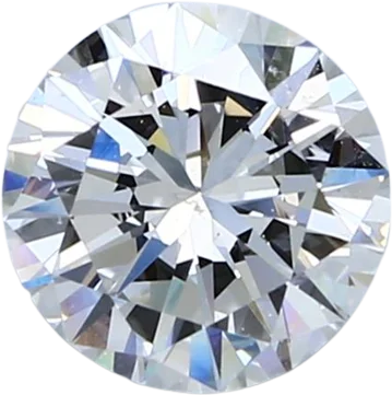 1.53 Carat F SI1 Round Natural Diamond