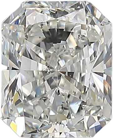 1.6 Carat H SI1 Radiant Natural Diamond