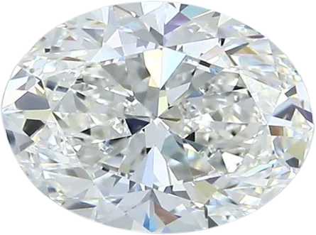 1.7 Carat H VS1 Oval Natural Diamond