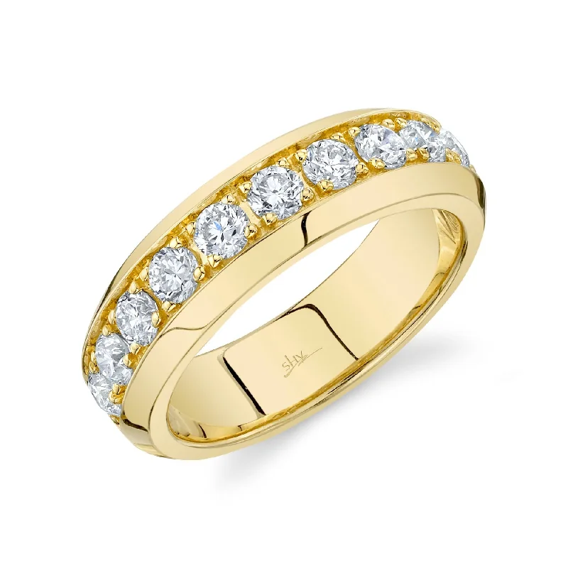 14K Yellow Gold 1.02 Carat Diamond Channel Band