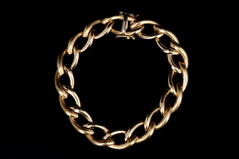 14K Yellow Gold Link Bracelet