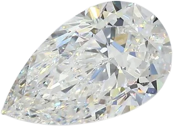 2.01 Carat G SI1 Pear Natural Diamond