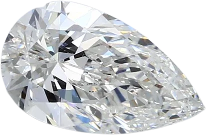 2.02 Carat G SI2 Pear Natural Diamond