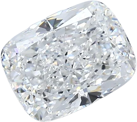 2.03 Carat E VS2 Elongated Cushion Natural Diamond