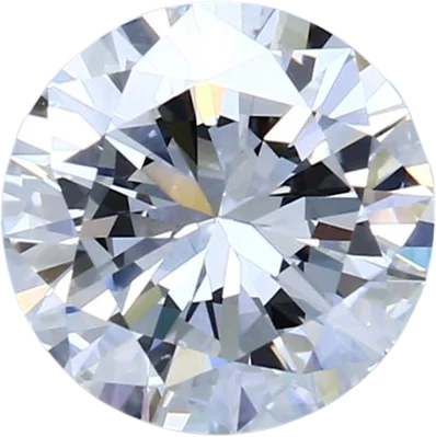 2.05 Carat F IF Round Natural Diamond