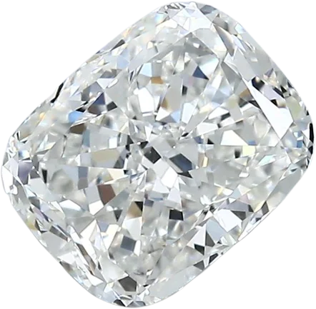 2.51 Carat G VS1 Elongated Cushion Natural Diamond