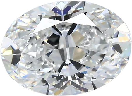 2.7 Carat E VVS2 Oval Natural Diamond