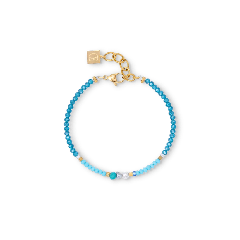 Ocean Vibes Turquoise Gold Bracelet