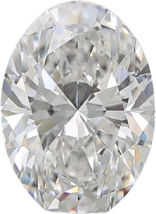 3.02 Carat F IF Oval Natural Diamond