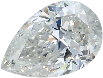 3.13 Carat I SI1 Pear Natural Diamond