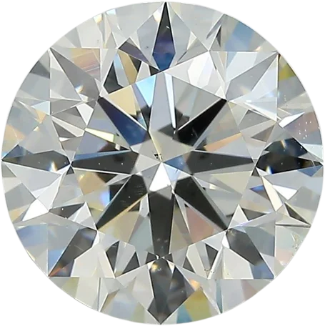 4.01 Carat J SI1 Round Natural Diamond