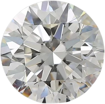 4.05 Carat I SI1 Round Natural Diamond