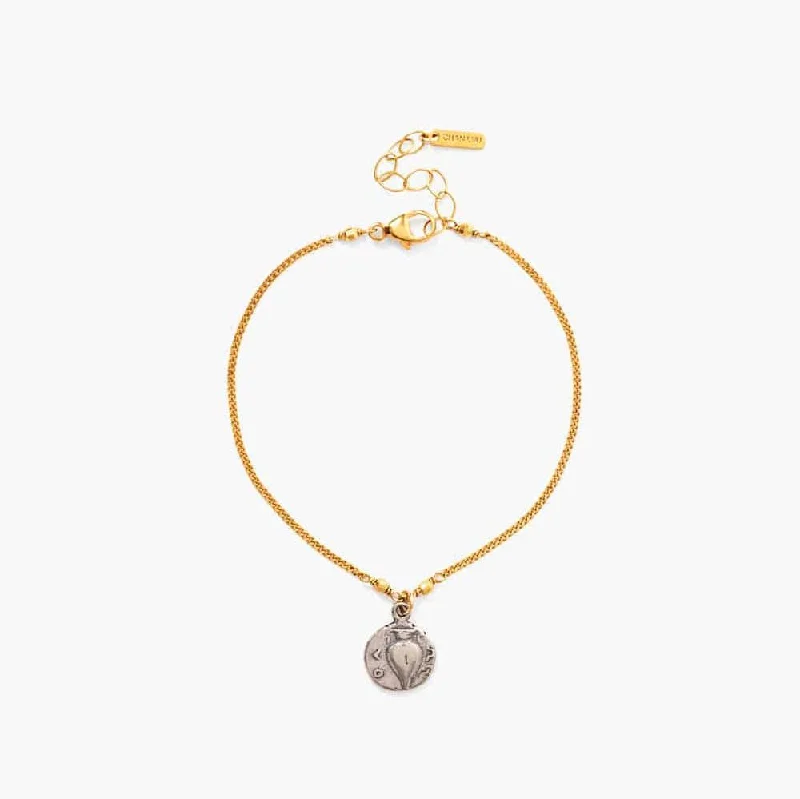 Gold Vessel Charm Bracelet