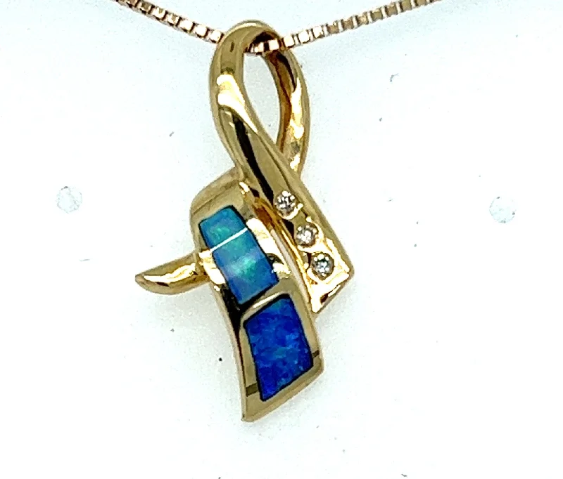 Estate Color Stone Pendant