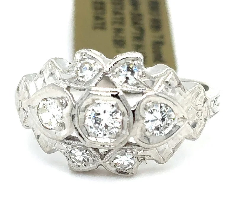 Estate Diamond Fashion Ring