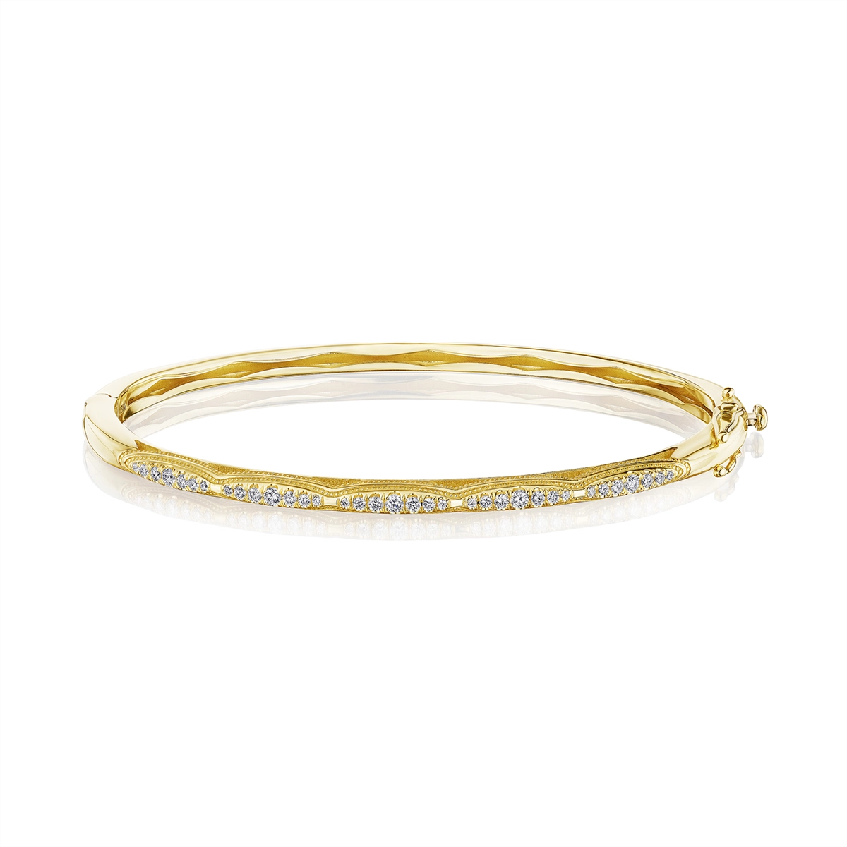 Tacori 18K Yellow Gold Diamond Bracelet