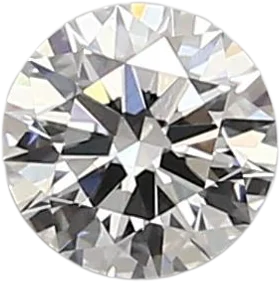 0.59 Carat D vvs2 Round Lab Diamond