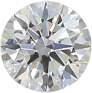 0.59 Carat D vvs2 Round Lab Diamond