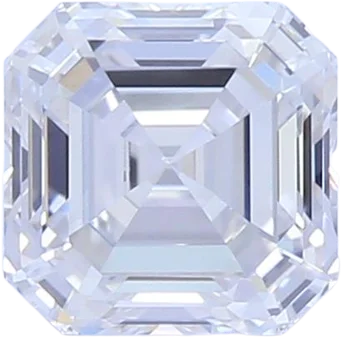 0.72 Carat G VVS2 Asscher Lab Diamond