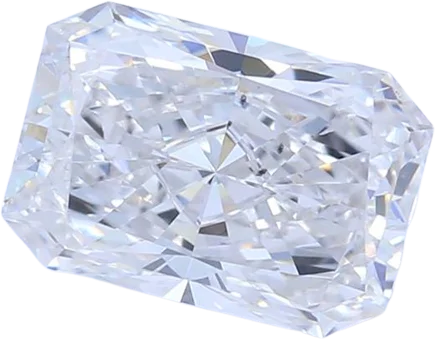 0.85 Carat F SI1 Radiant Lab Diamond